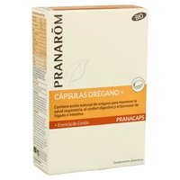 Orégano + esencia de limón bio 30 cápsulas - Pranarom