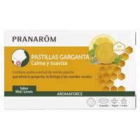 Pastillas garganta miel y limón None (Limón - Miel) - Pranarom