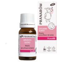 Difusión sueño - mezcla para difusor bio 10 ml de aceite esencial (Mandarina - Naranja - Lavanda - Manzanilla) - Pranarom