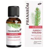 Aceite Esencial Fuerza y Vitalidad 30 ml de aceite esencial (Eucalipto - Naranja - Hierbabuena) - Pranarom