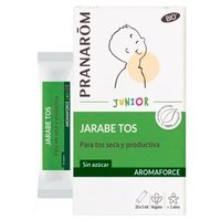 Jarabe tos junior bio 20 sobres de 5ml (Limón) - Pranarom