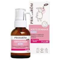 Aceite masaje sueño bio PranaBB 30 ml de aceite esencial (Mandarina - Naranja - Lavanda - Manzanilla) - Pranarom