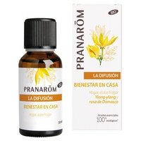 Sinergia de Difusión Bienestar en casa 30 ml de aceite esencial (Canela - Naranja - Vainilla - Ylang-Ylang - Pachuli) - Pranarom